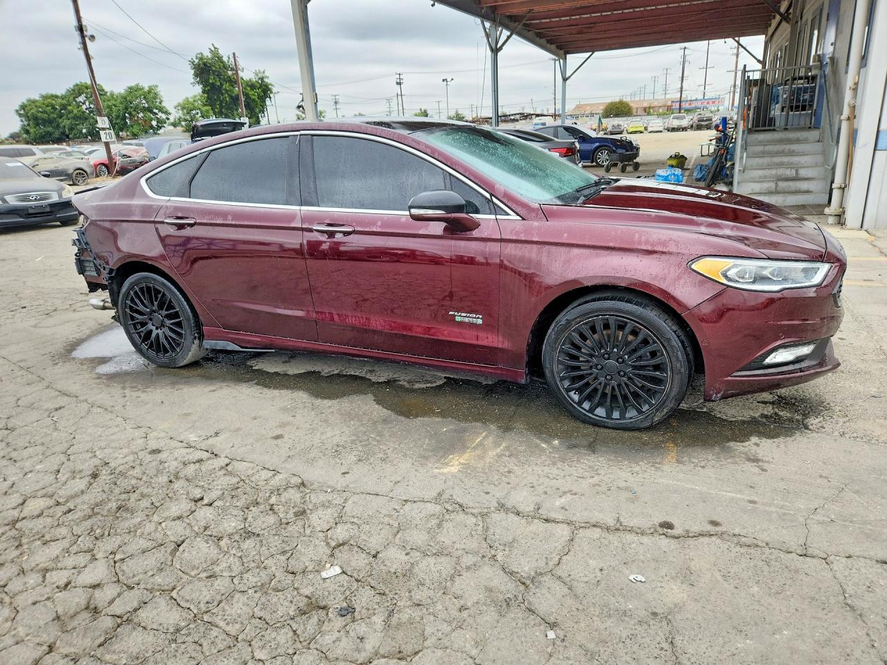 2017 Ford Fusion Titanium Phev - zdjęcie 4