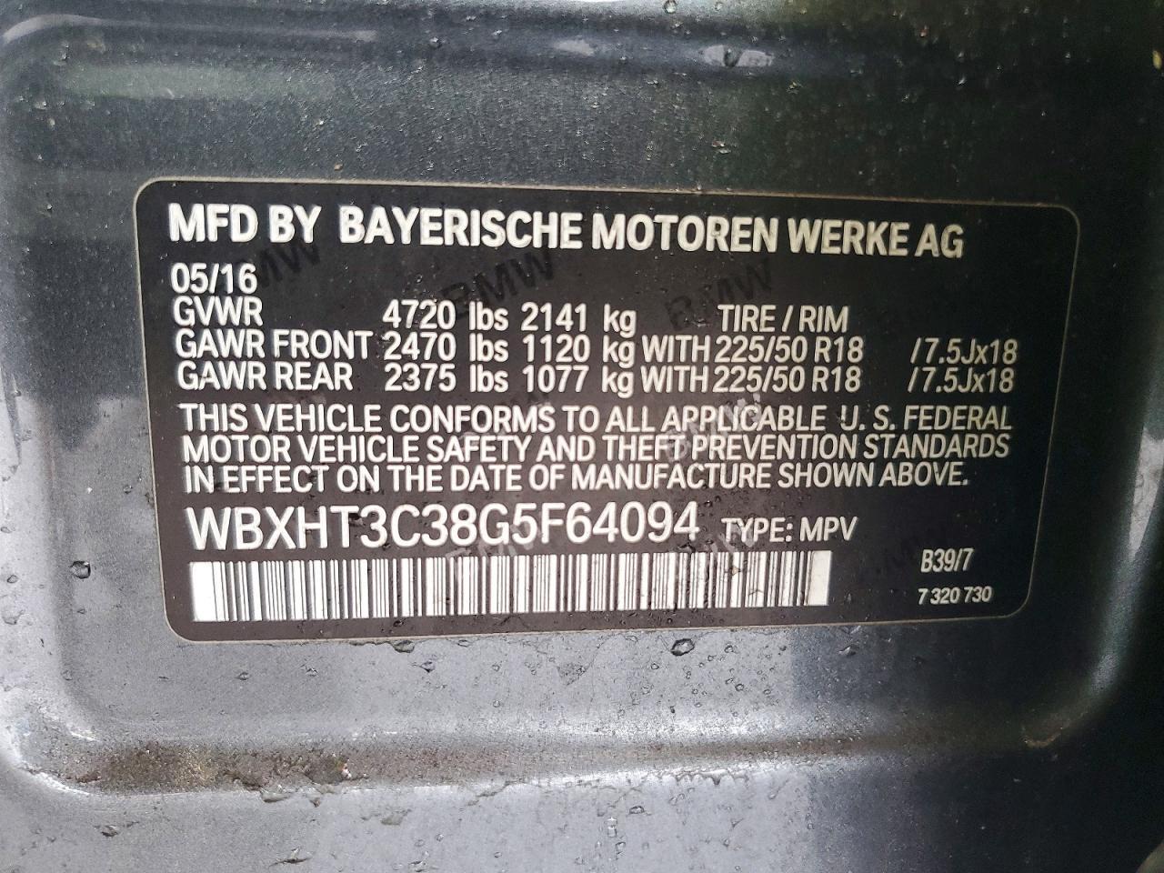 2016 BMW X1 xDrive28I - zdjęcie 14