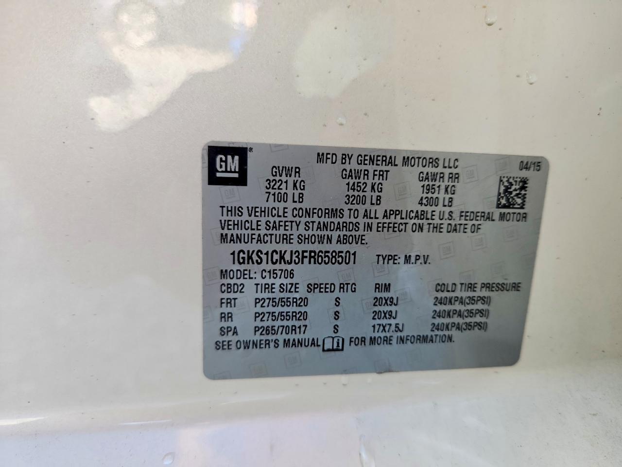 2015 GMC Yukon Denali - zdjęcie 13