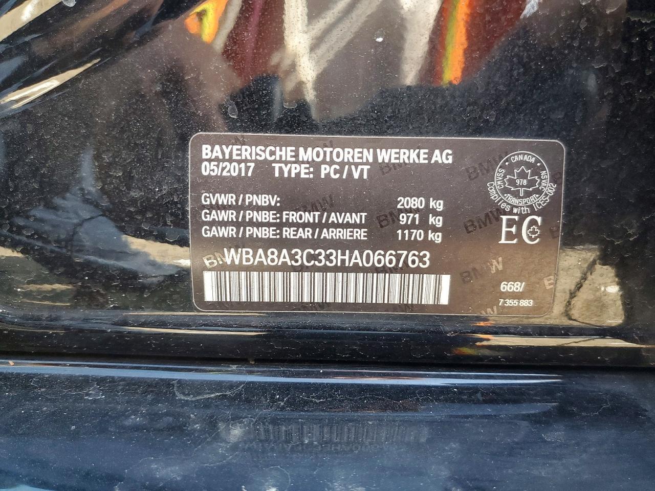 2017 BMW Seria 3 320i - zdjęcie 12