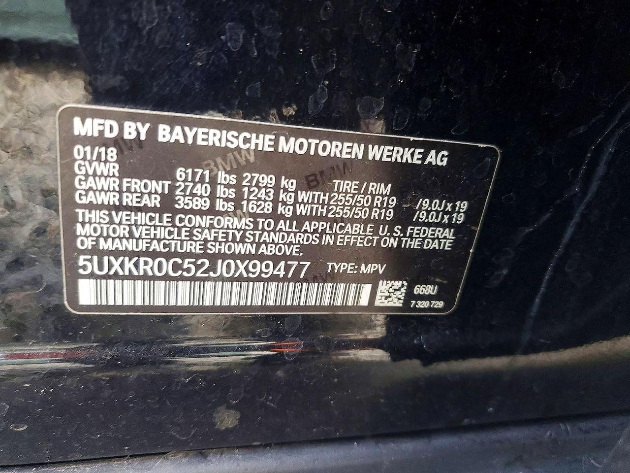 2018 BMW X5 xDrive35I - zdjęcie 13