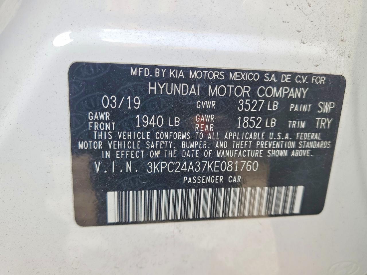 2019 Hyundai Accent Se - zdjęcie 12