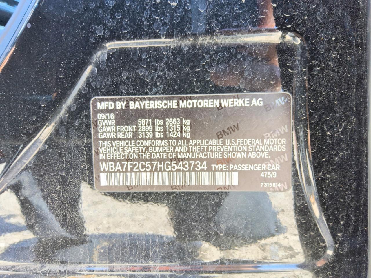 2017 BMW Seria 7 B7 - zdjęcie 12