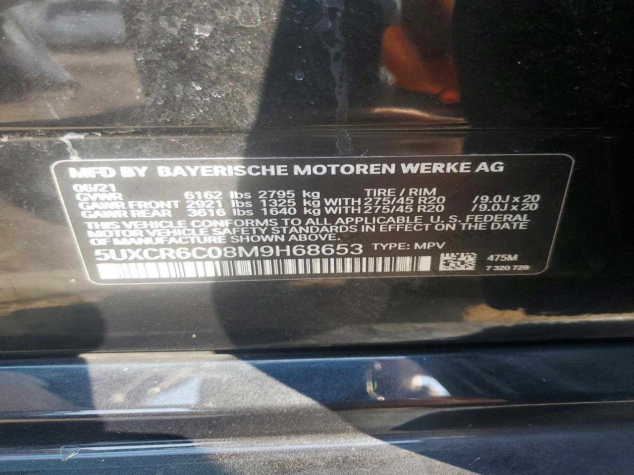 2021 BMW X5 - zdjęcie 13