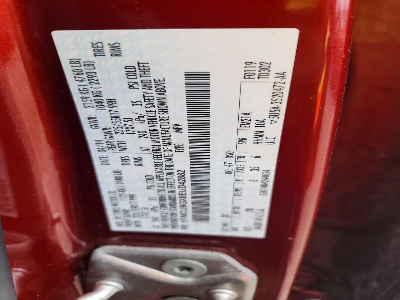 2014 Ford Escape Se - zdjęcie 13