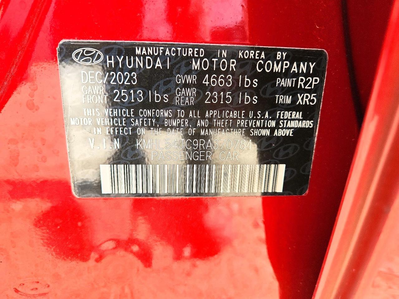 2024 Hyundai Sonata N Line - zdjęcie 12
