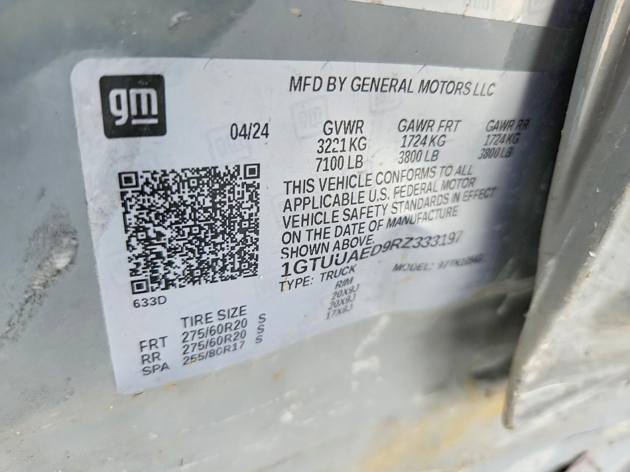 2024 GMC Sierra K1500 - zdjęcie 12