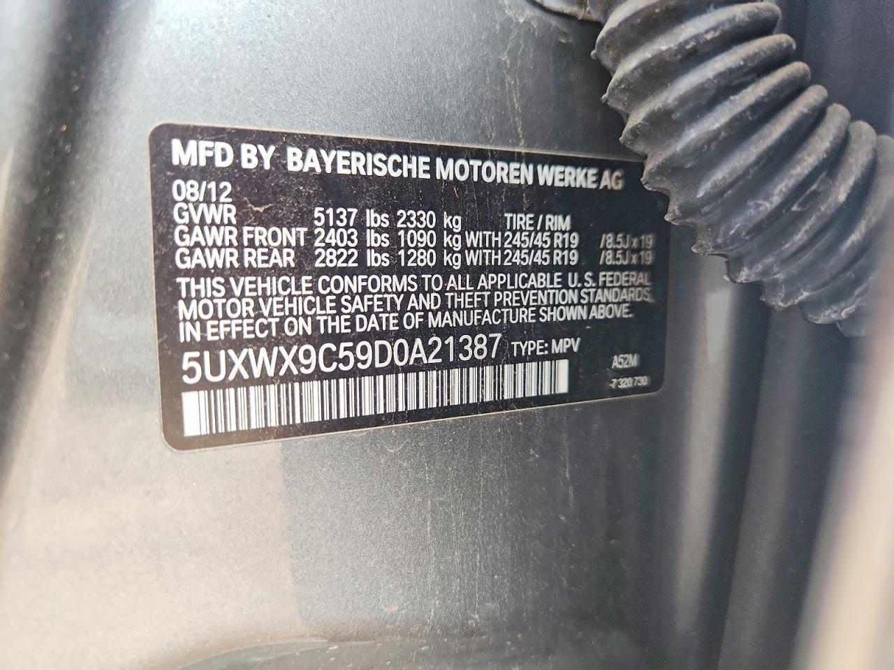 2013 BMW X3 xDrive28I - zdjęcie 12