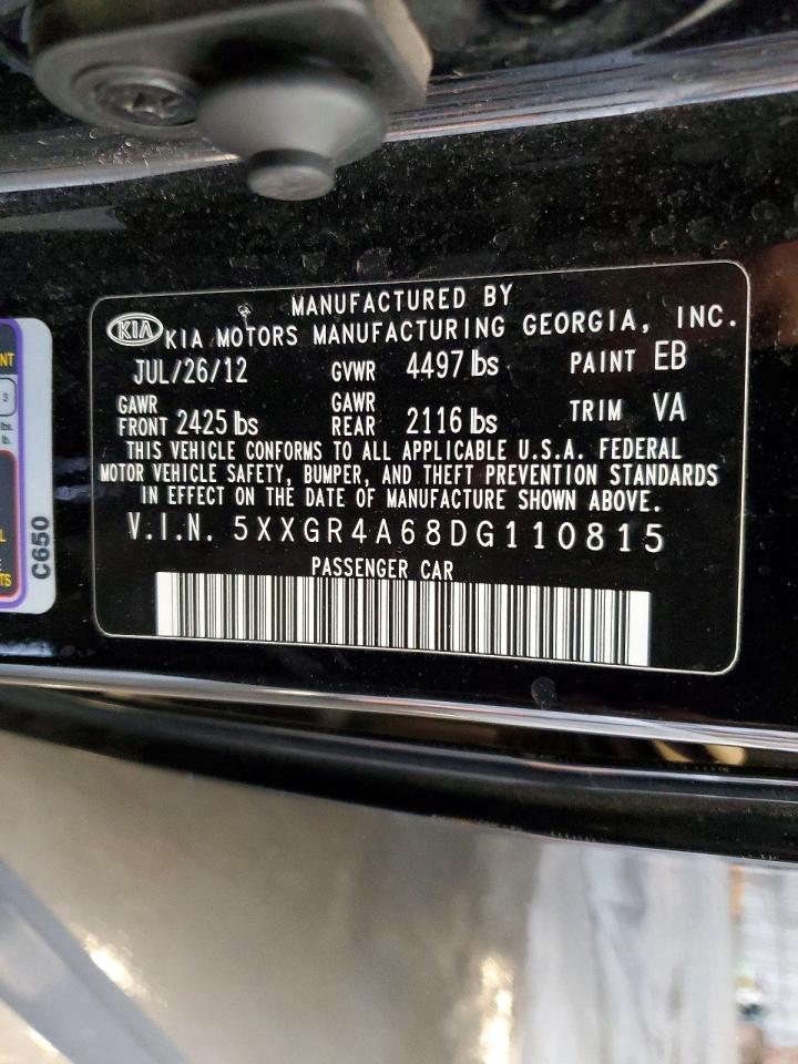 2013 Kia Optima Sx - zdjęcie 12