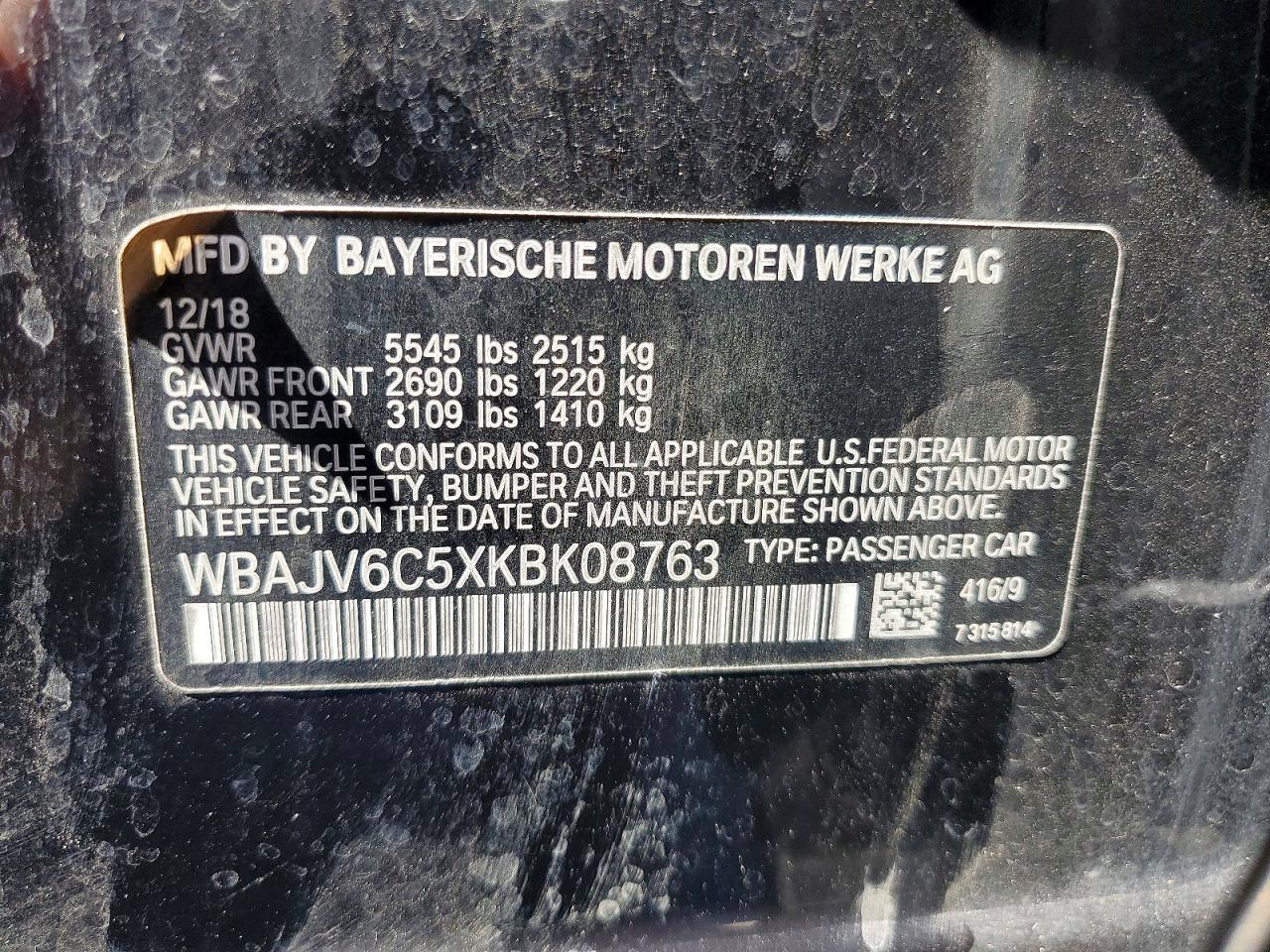 2019 BMW 640 Xigt - zdjęcie 13