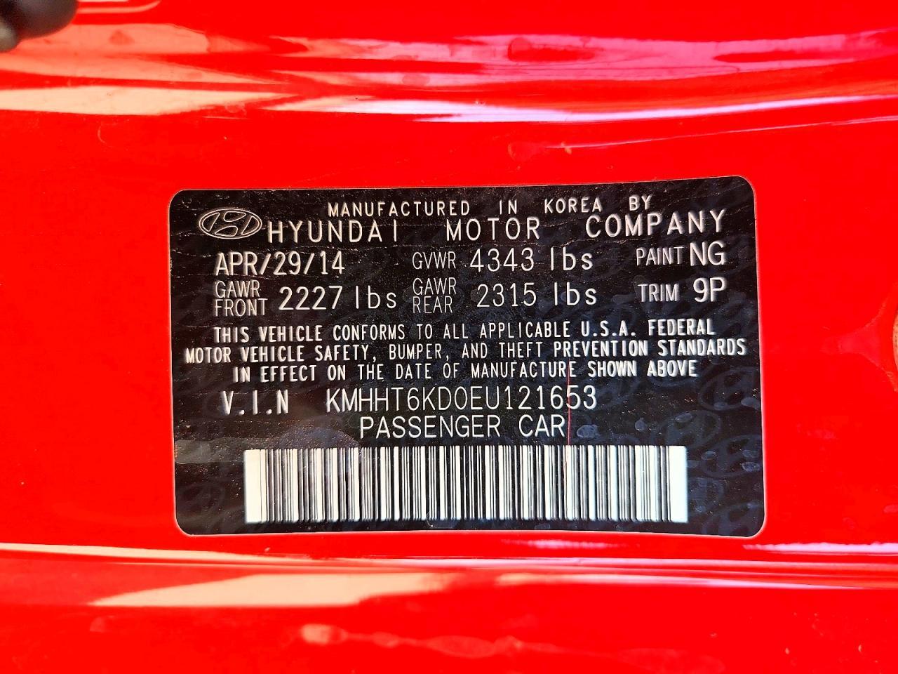 2014 Hyundai Genesis Coupe 2.0T - zdjęcie 12