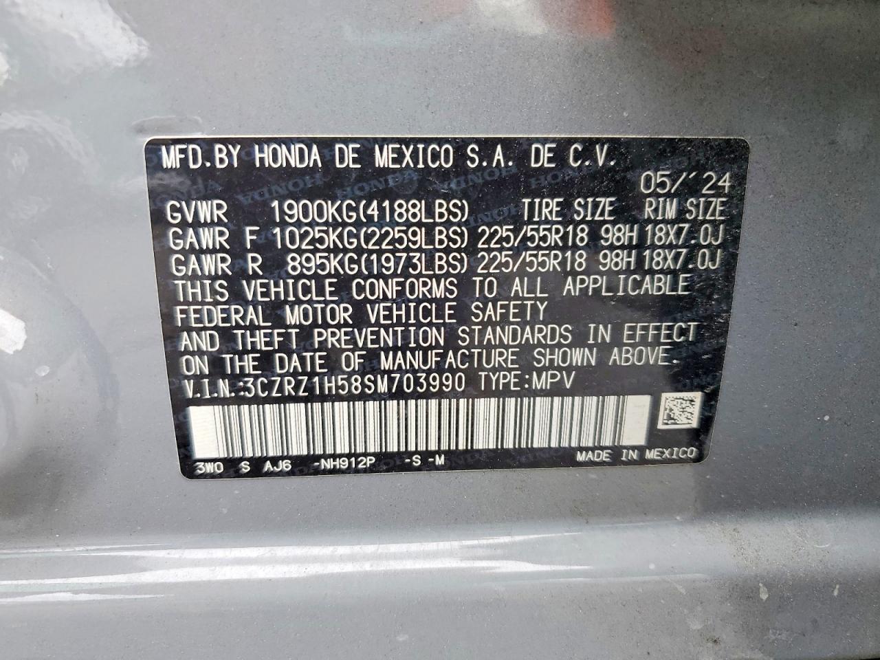 2025 Honda Hr-V Sport - zdjęcie 13