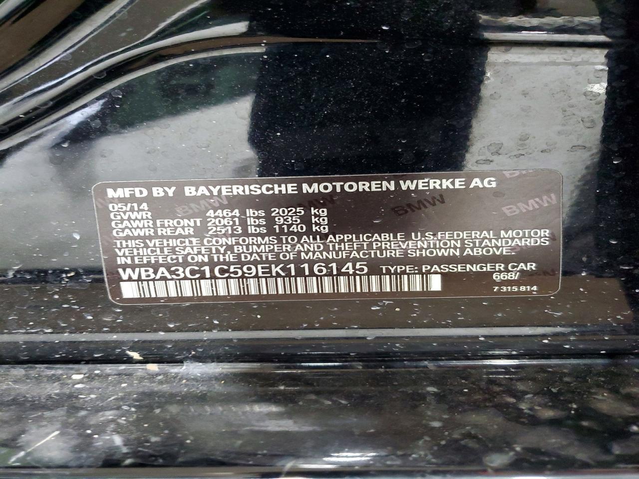 2014 BMW 328 I Sulev - zdjęcie 12