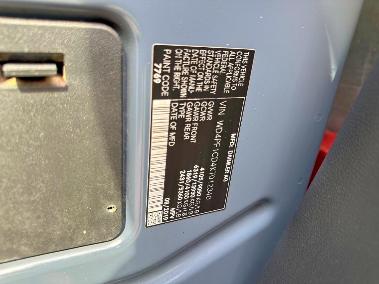 2019 Mercedes-Benz Sprinter 2500/3500 - zdjęcie 10