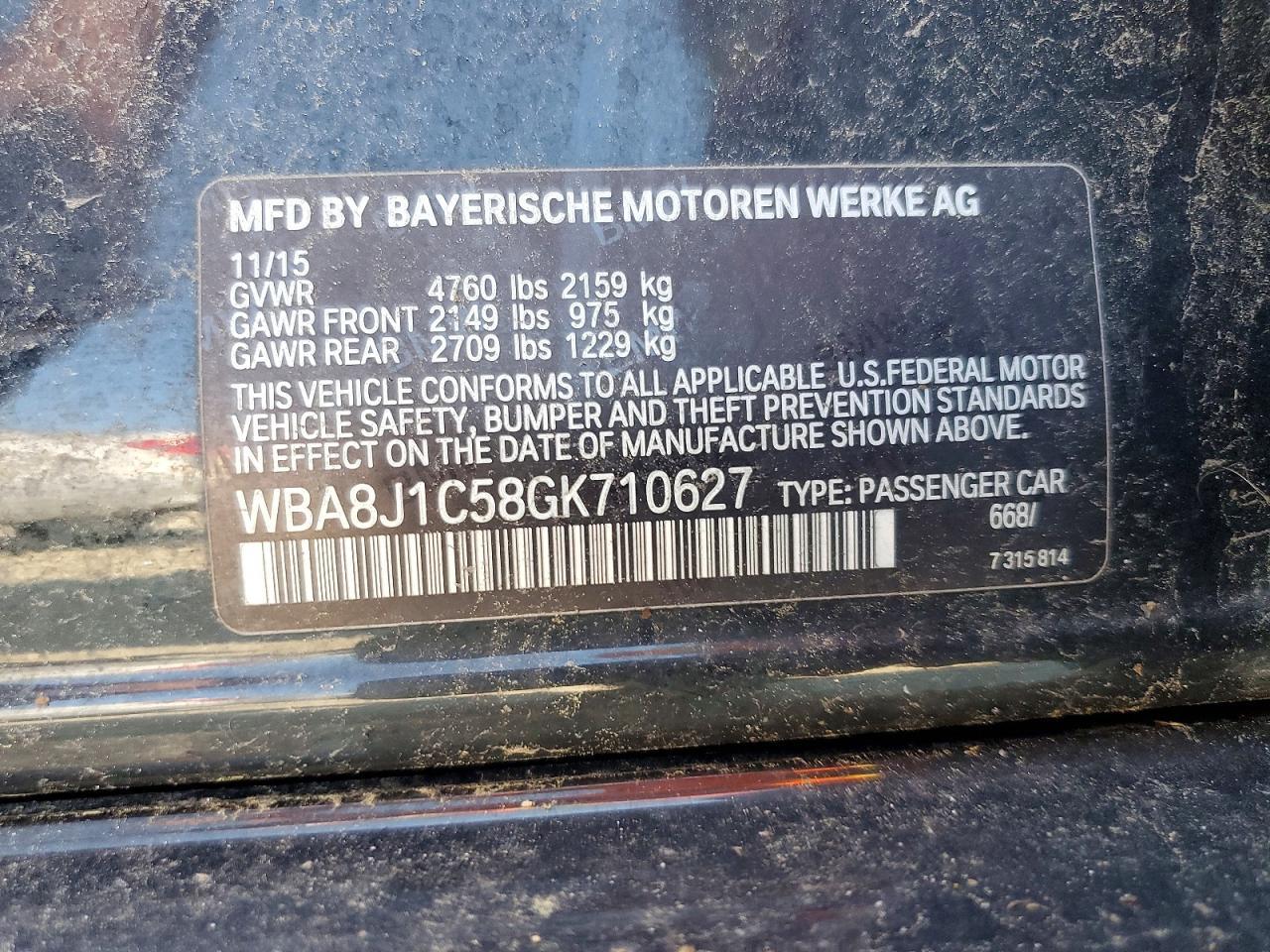 2016 BMW 328 D xDrive - zdjęcie 12