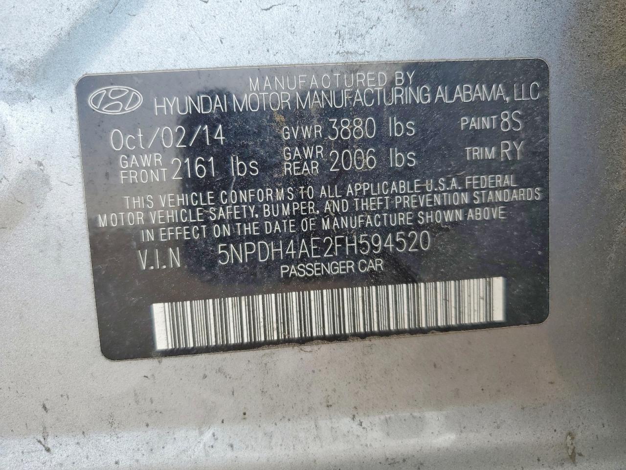 2015 Hyundai Elantra Se - zdjęcie 13