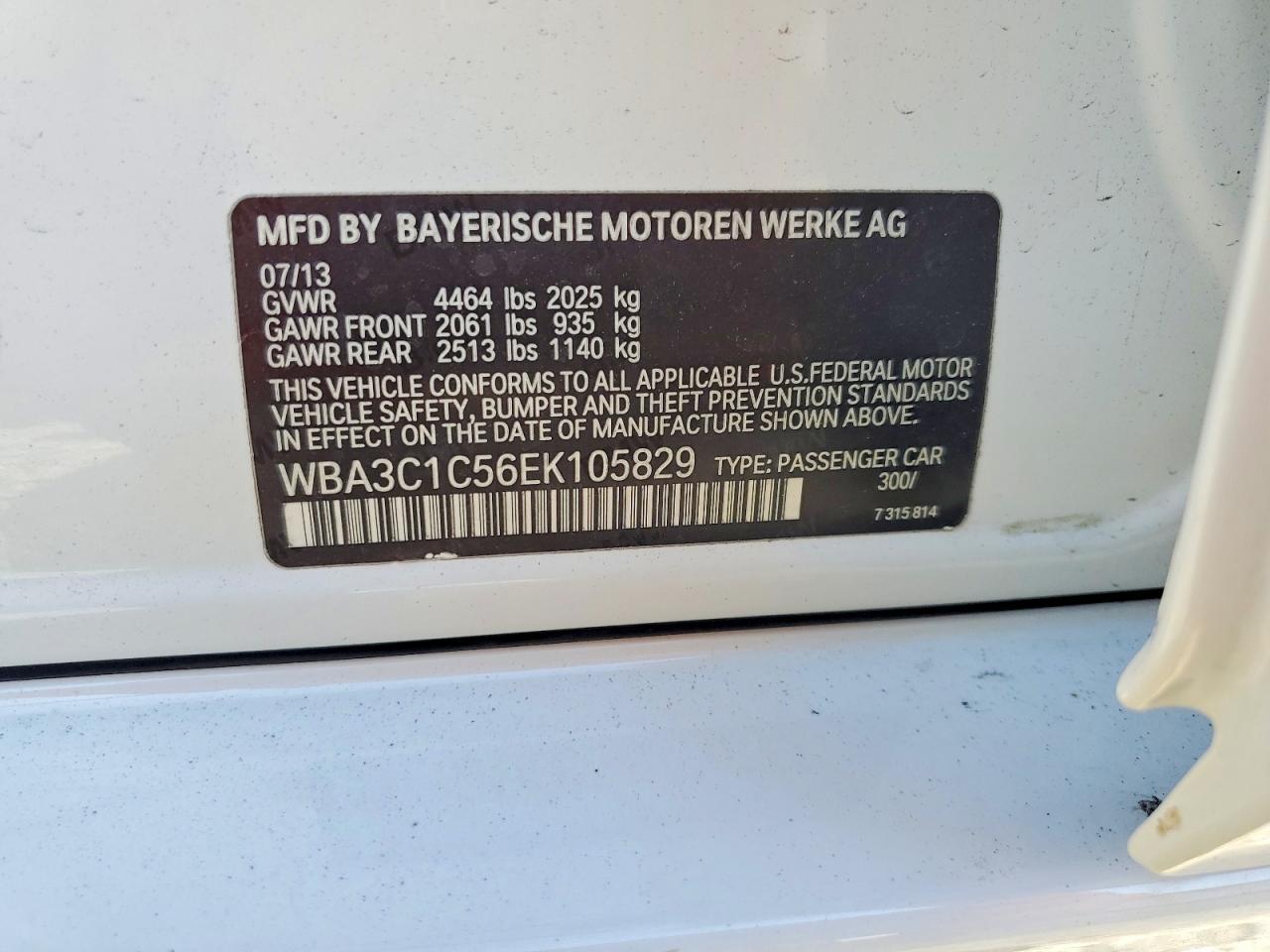 2014 BMW 328 I Sulev - zdjęcie 12
