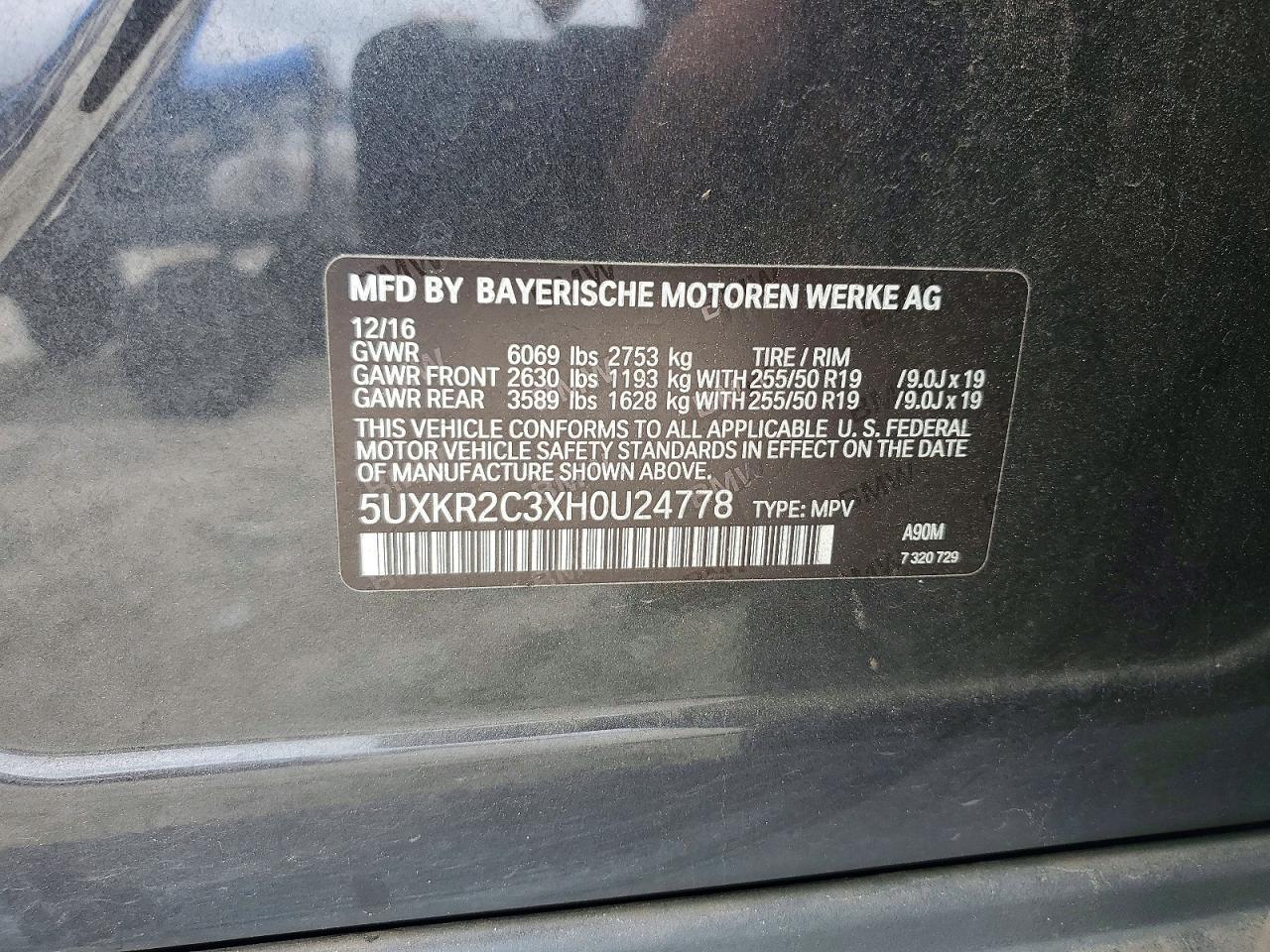 2017 BMW X5 Sdrive35I - zdjęcie 12