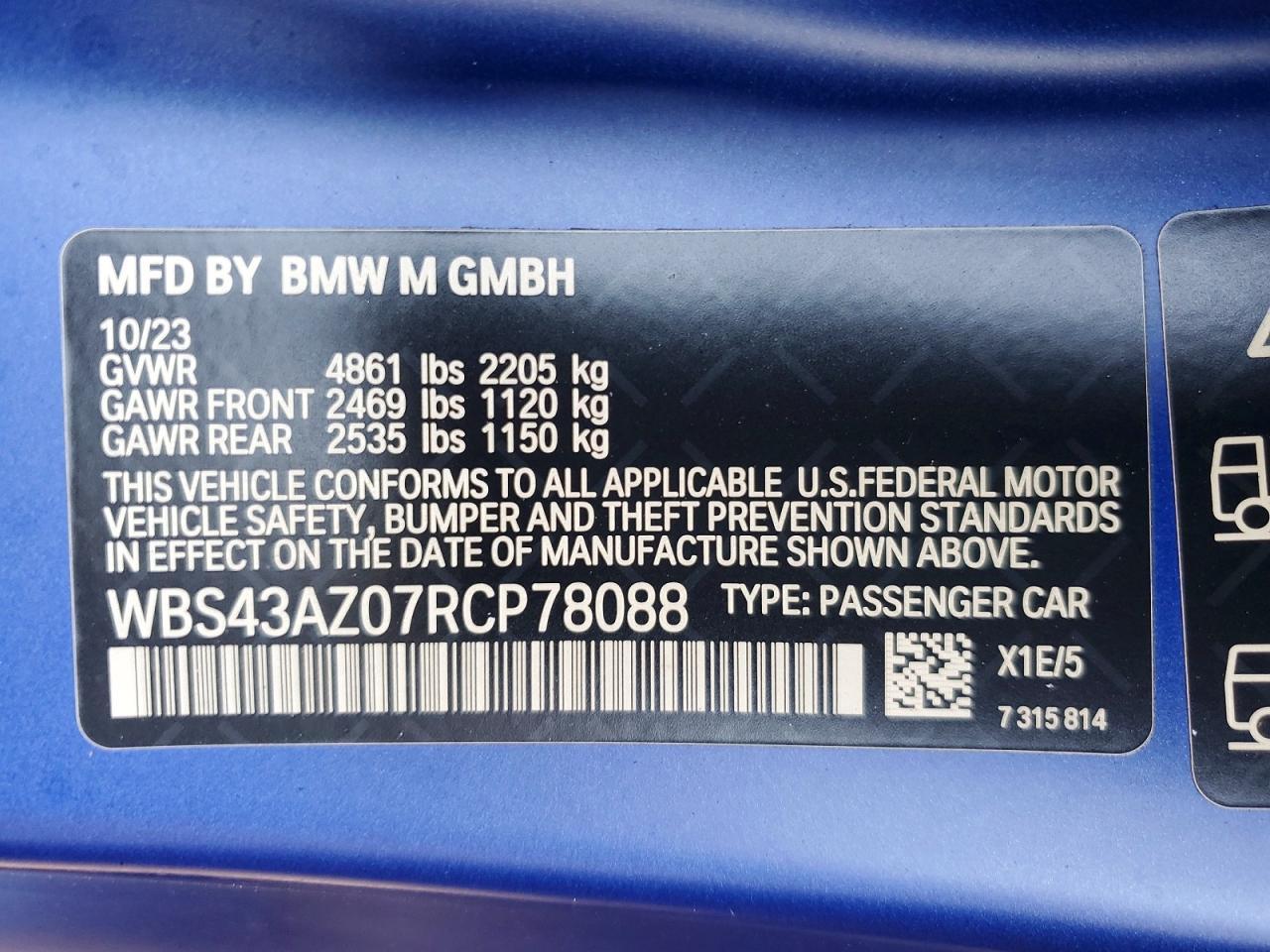 2024 BMW M4 Competition - zdjęcie 13