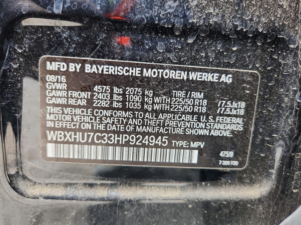 2017 BMW X1 Sdrive28I - zdjęcie 14