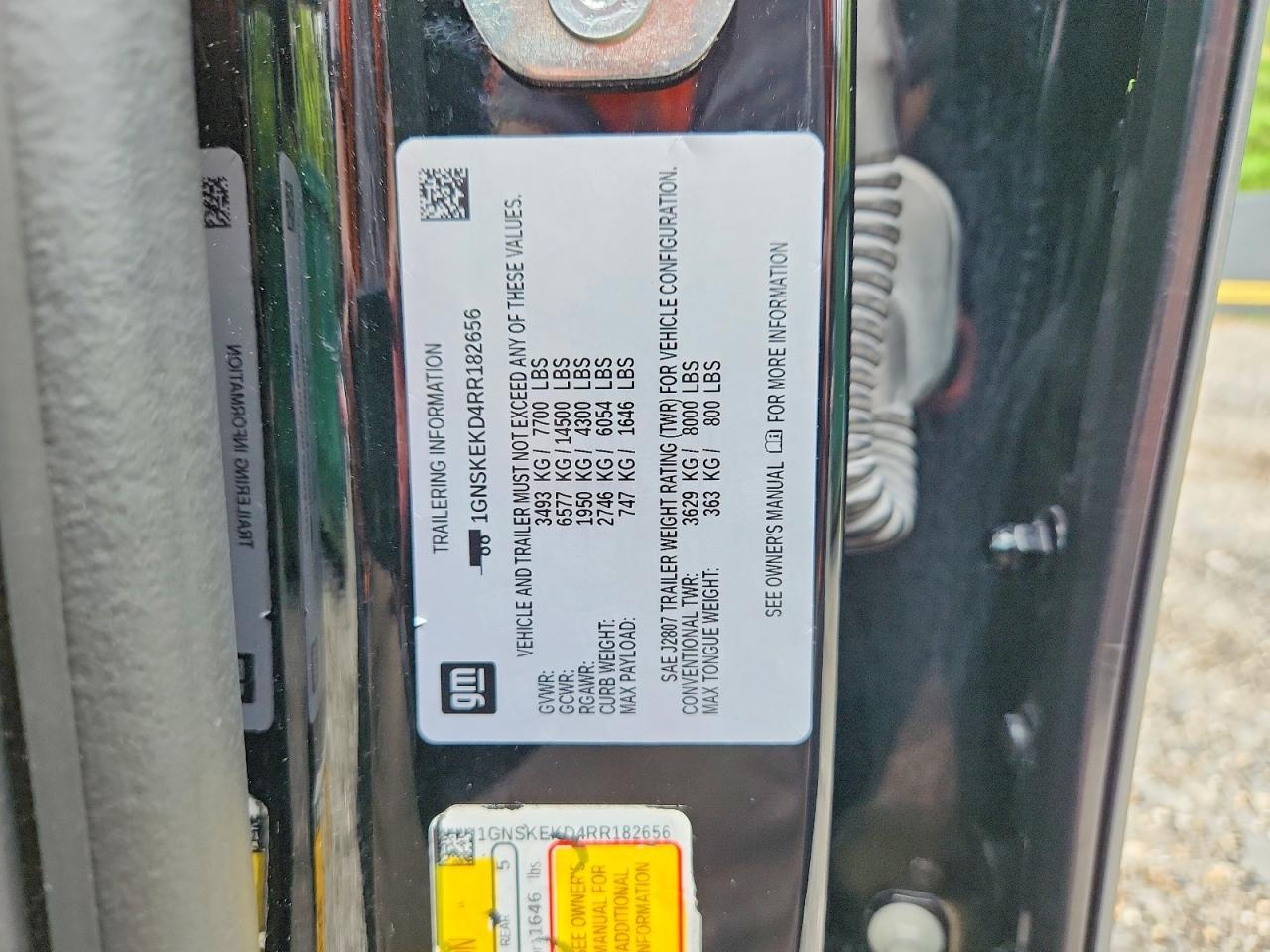 2024 Chevrolet Suburban K1500 Rst - zdjęcie 13