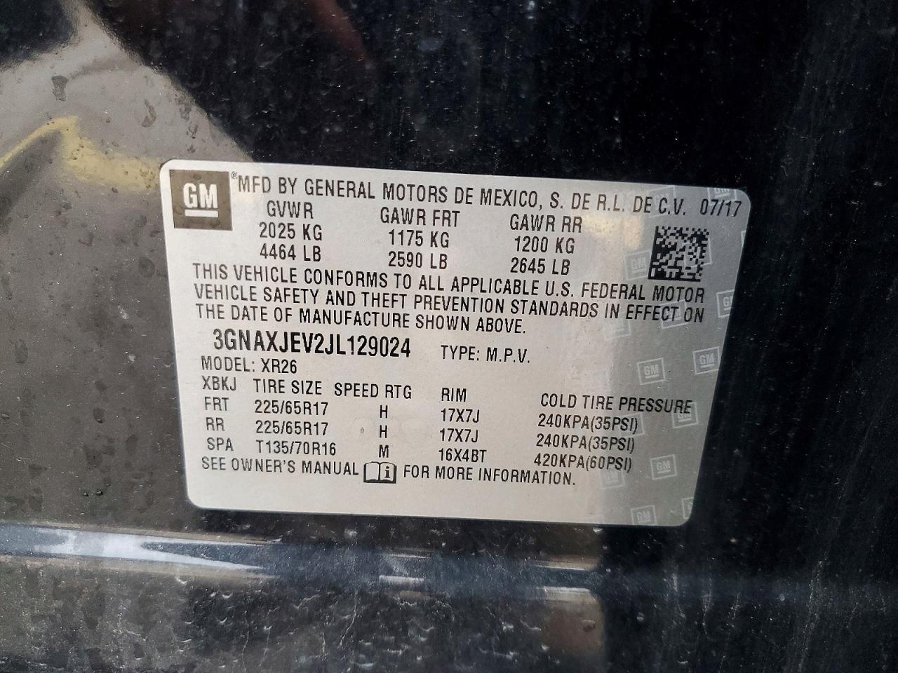 2018 Chevrolet Equinox Lt - zdjęcie 13