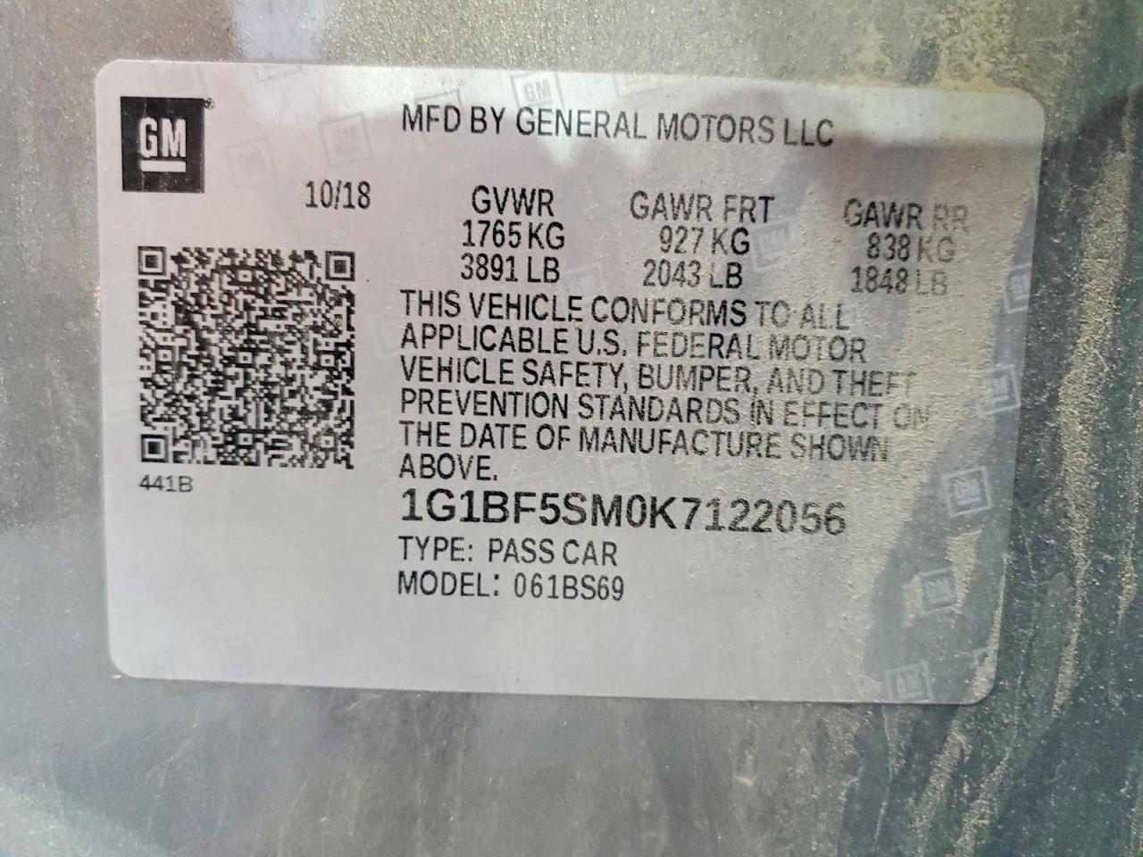 2019 Chevrolet Cruze Premier - zdjęcie 12