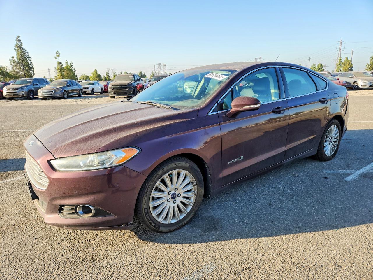 2013 Ford Fusion Se Hybrid - zdjęcie główne