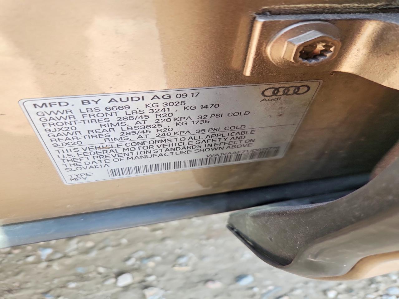 2018 Audi Q7 Prestige - zdjęcie 13