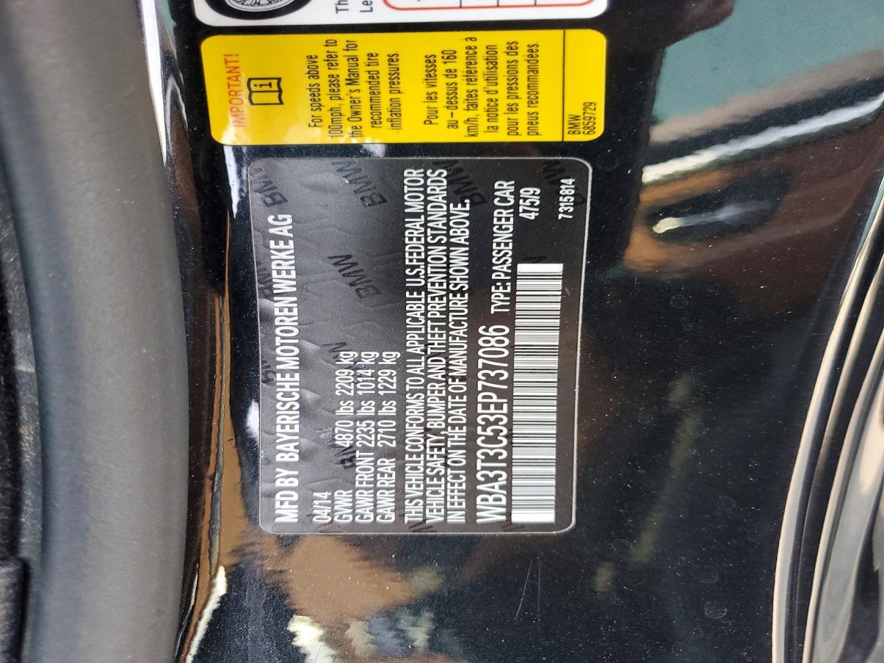 2014 BMW 435 I - zdjęcie 12