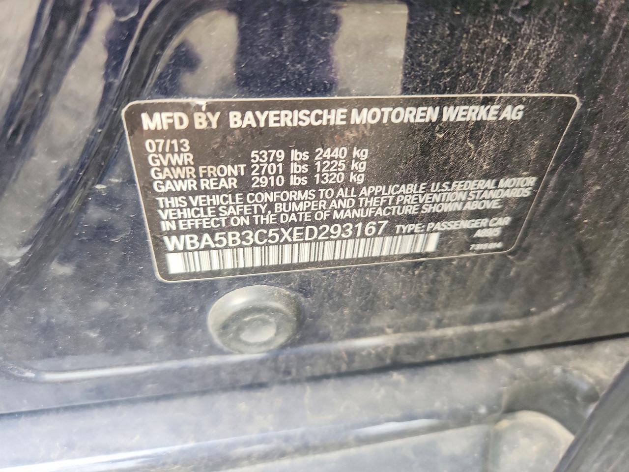 2014 BMW Seria 5 535i - zdjęcie 12