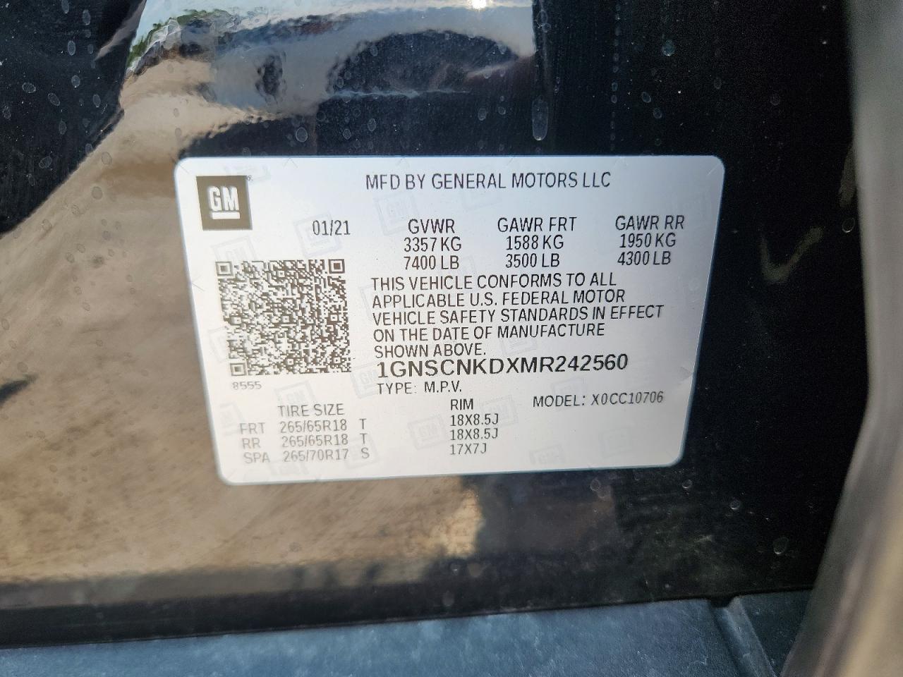 2021 Chevrolet Tahoe C1500 Lt - zdjęcie 12