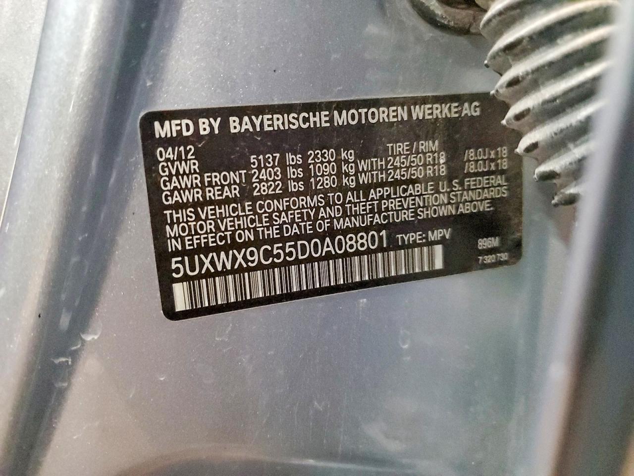 2013 BMW X3 xDrive28I - zdjęcie 14