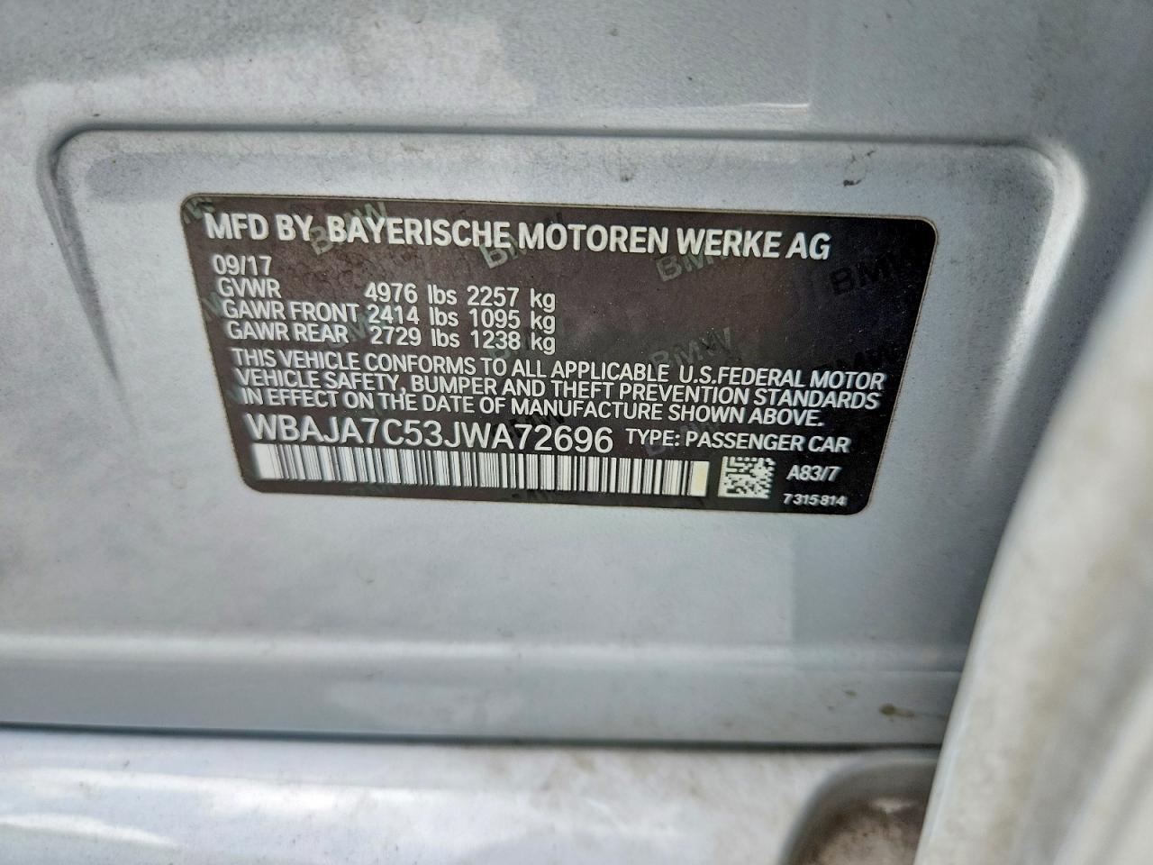 2018 BMW Seria 5 530i - zdjęcie 12