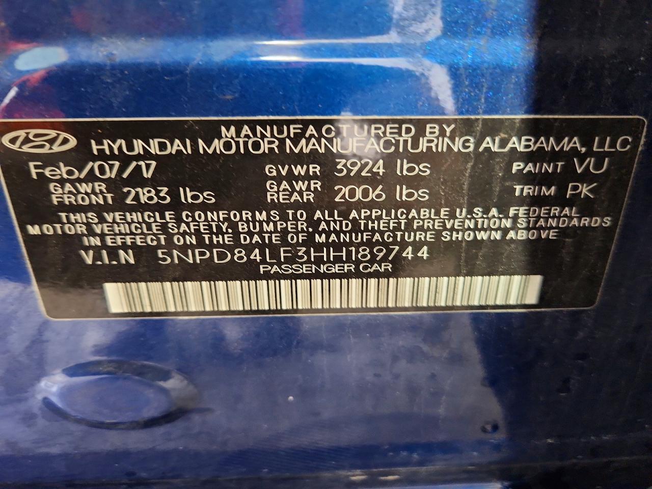 2017 Hyundai Elantra Se - zdjęcie 13