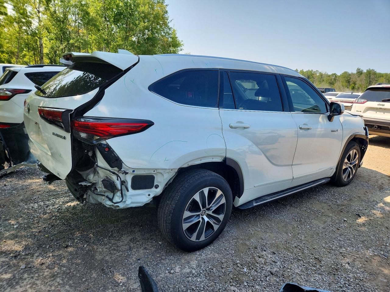 2020 Toyota Highlander Hybrid Xle - zdjęcie 3