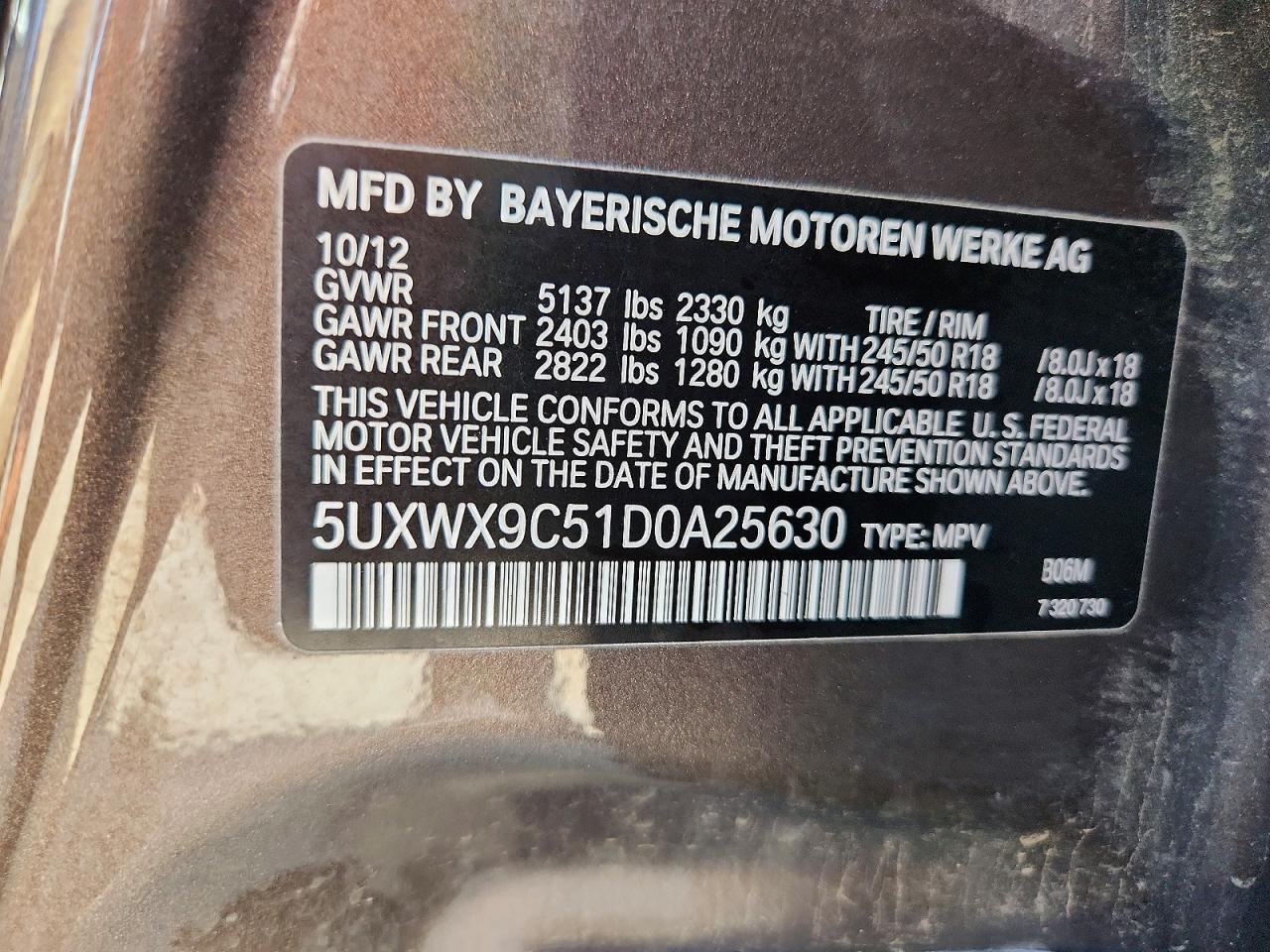 2013 BMW X3 xDrive28I - zdjęcie 13