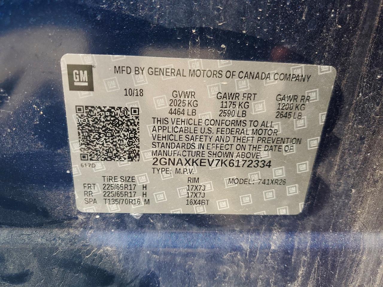 2019 Chevrolet Equinox Lt - zdjęcie 14