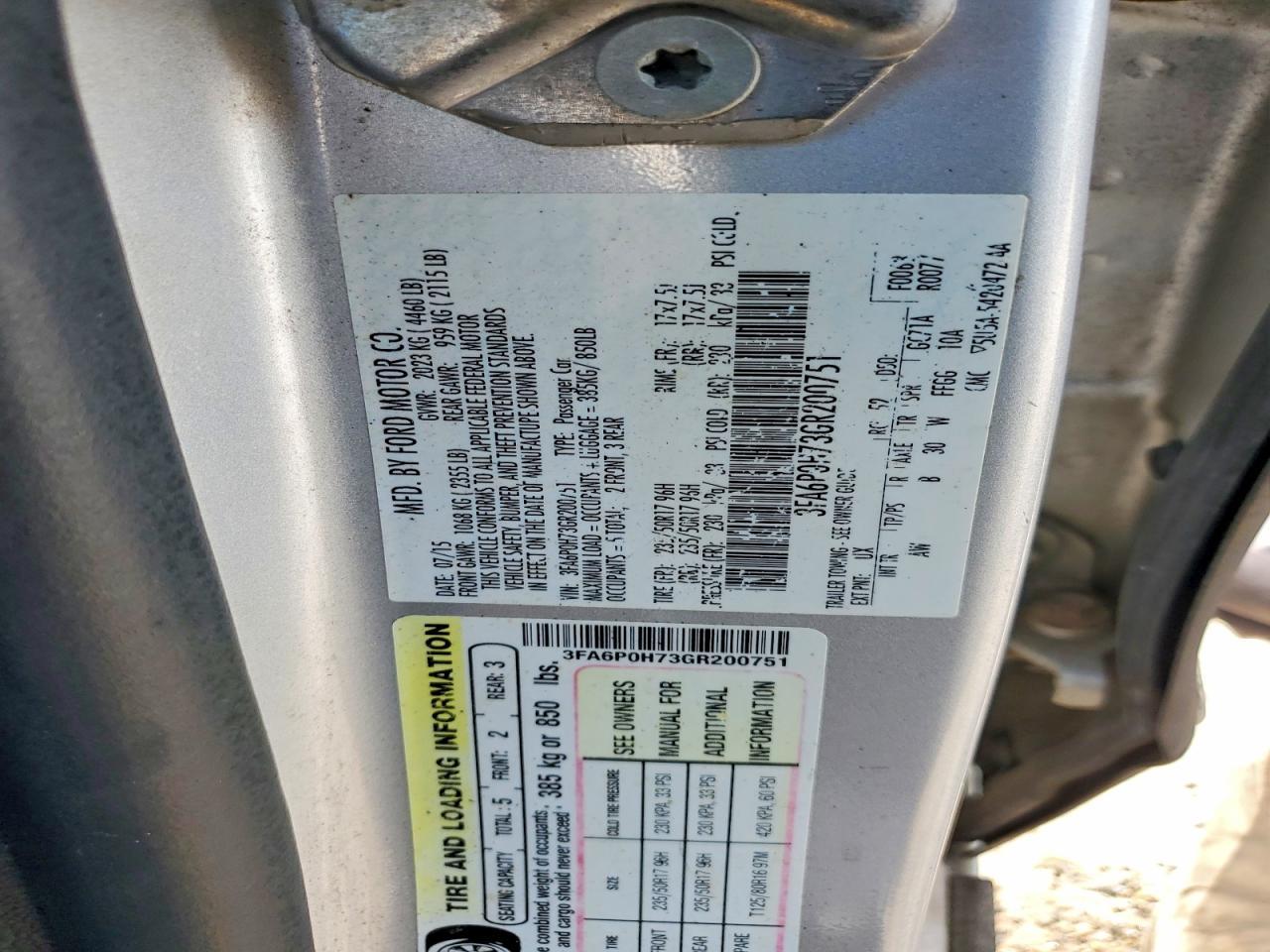 2016 Ford Fusion Se - zdjęcie 12