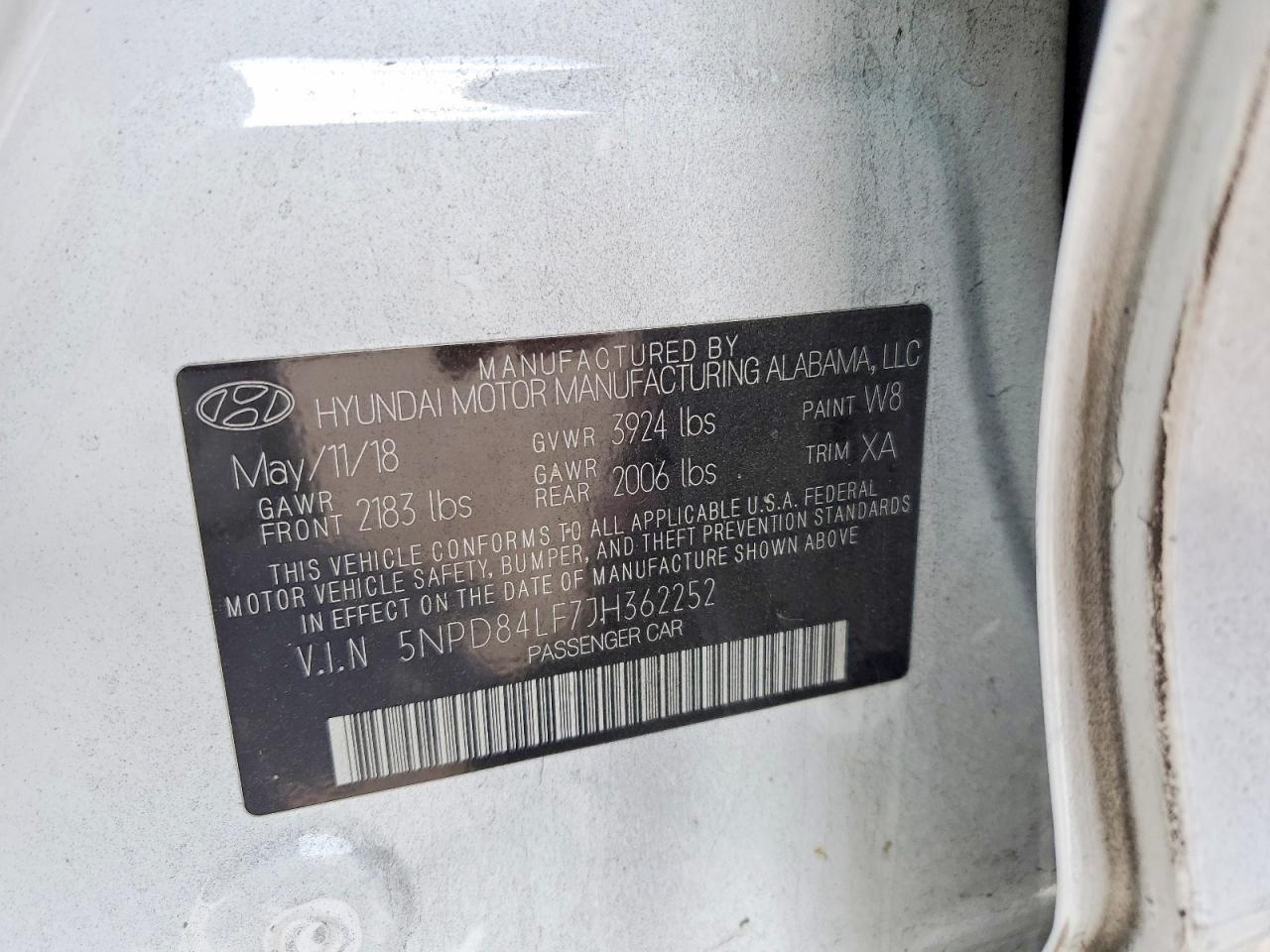 2018 Hyundai Elantra Sel - zdjęcie 12