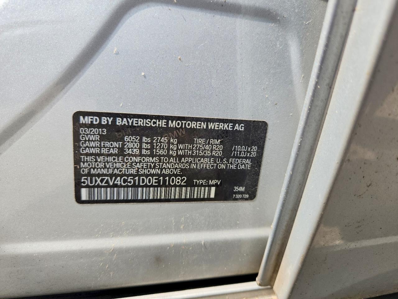 2013 BMW X5 - zdjęcie 12