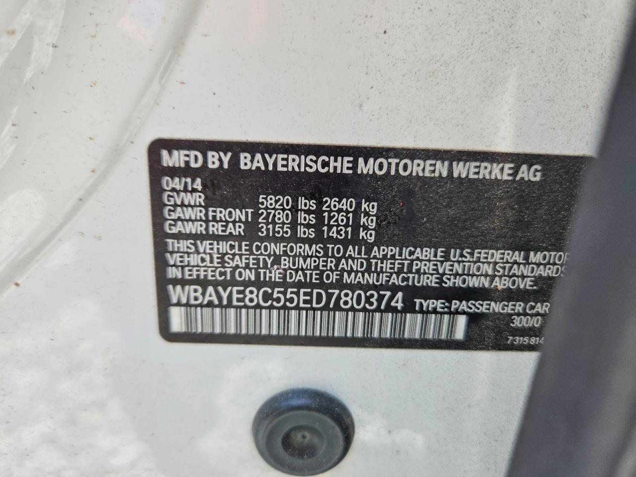 2014 BMW 750 Li - zdjęcie 12
