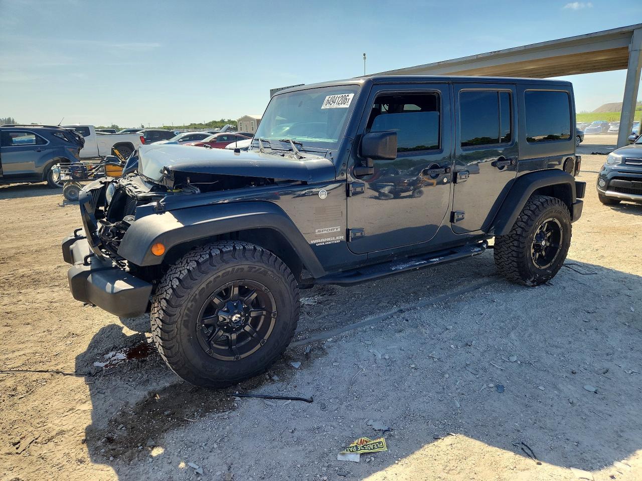 2017 Jeep Wrangler Unlimited Sport - zdjęcie główne