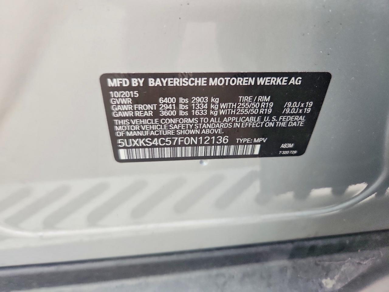 2015 BMW X5 xDrive35D - zdjęcie 13