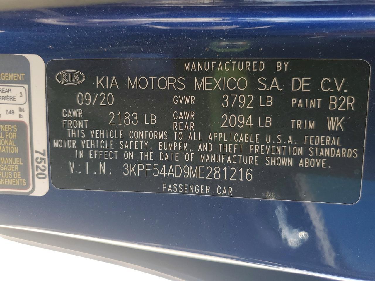 2021 Kia Forte Ex - zdjęcie 12