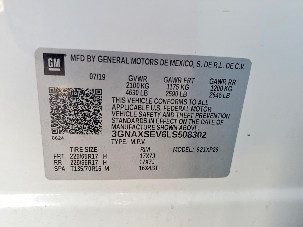 2020 Chevrolet Equinox Ls - zdjęcie 12
