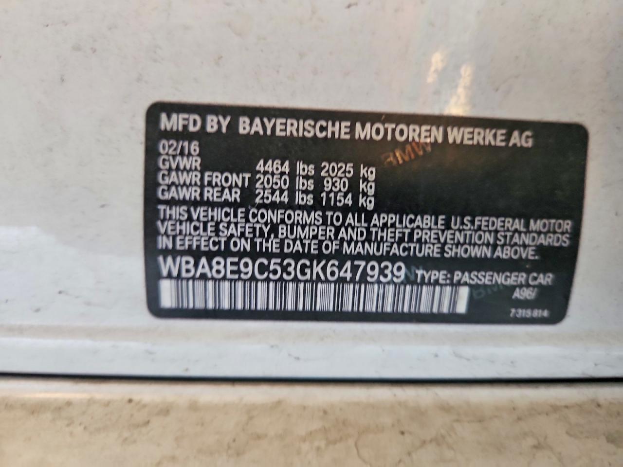 2016 BMW 328 I Sulev - zdjęcie 12