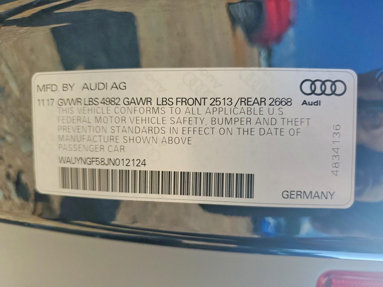 2018 Audi A5 Premium Plus - zdjęcie 12
