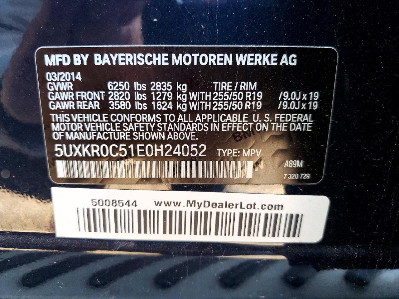 2014 BMW X5 xDrive35I - zdjęcie 13