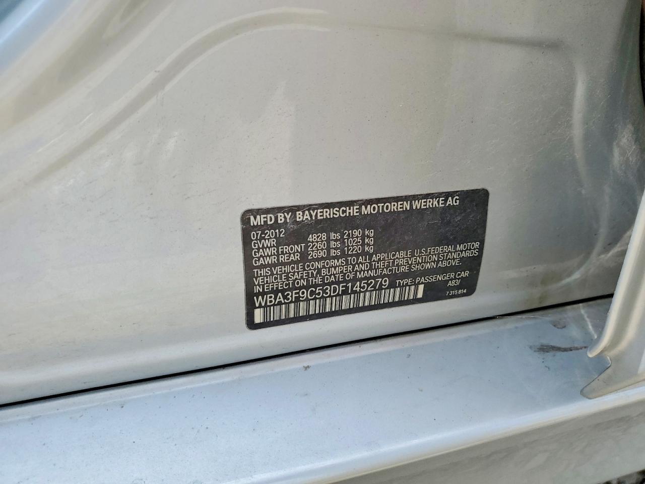 2013 BMW Activehybrid 3 - zdjęcie 12